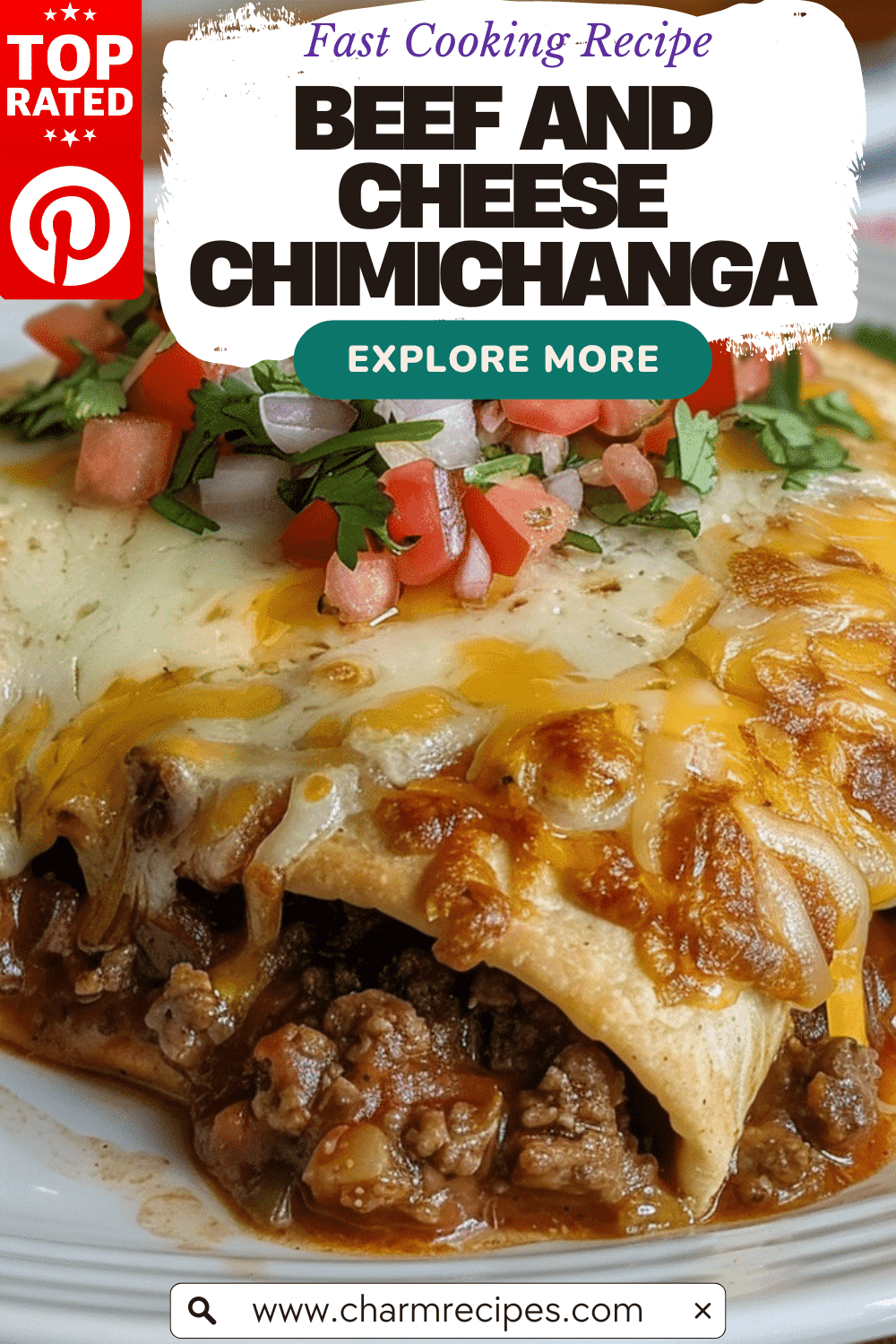 How To Make A Delicious Beef And Cheese Chimichanga