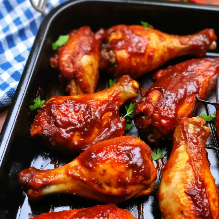 Grilling Perfect Air Fryer BBQ Chicken Legs