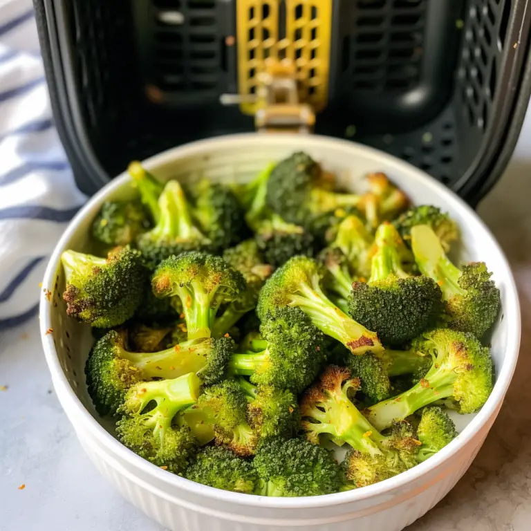 The Secret to Perfectly Cooked Air Fryer Broccoli
