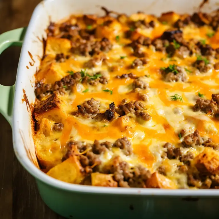 Easy Classic Sausage and Egg Casserole: A Beginner’s Guide