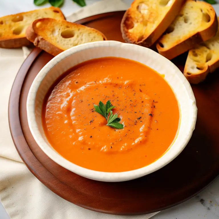 Creamy Tomato Soup Recipe: A Step-by-Step Guide