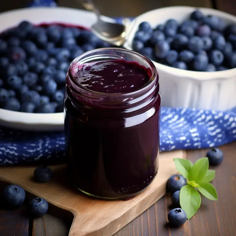 How to Make Homemade Blueberry Sauce