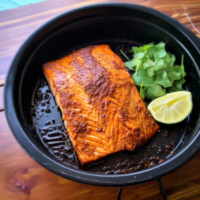 The Perfect Weeknight Dinner: Southwest Air Fryer Salmon