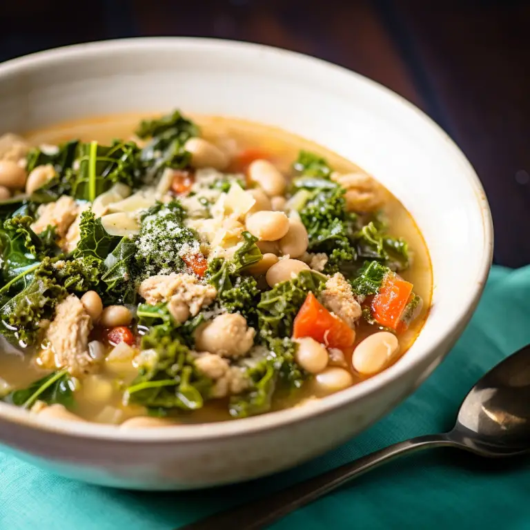 The Perfect Winter Warmer: Turkey White Bean Soup with Kale