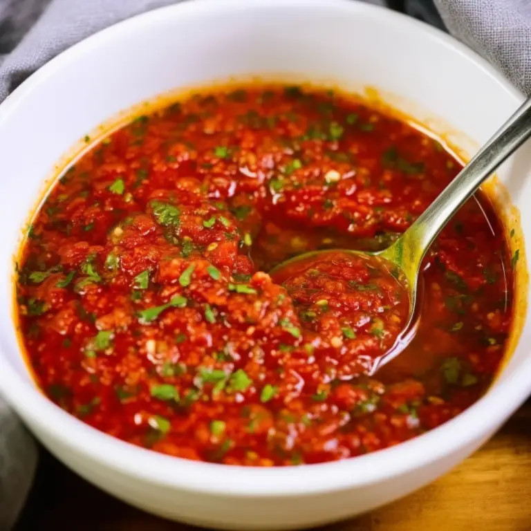 How to Make Red Chimichurri Sauce