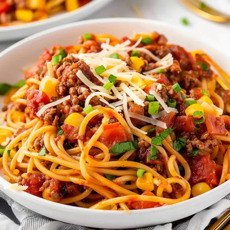 How to Make Cowboy Spaghetti