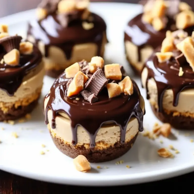 Delicious Peanut Butter and Chocolate Mini Desserts for Any Occasion
