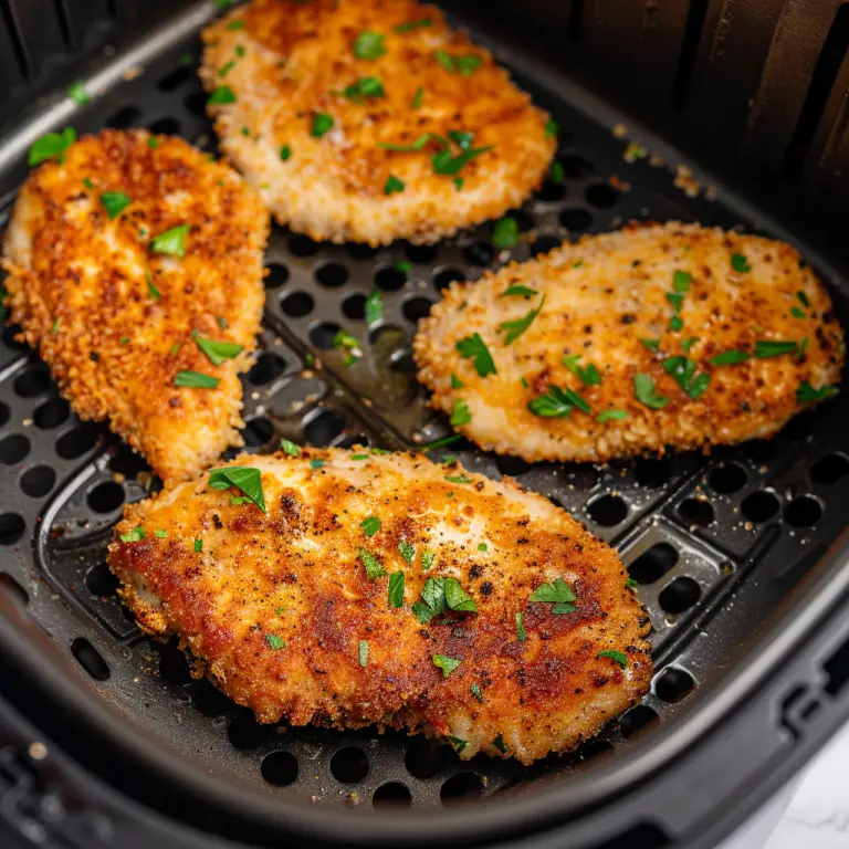 Crispy Air Fryer Chicken Cutlets: A Step-by-Step Guide