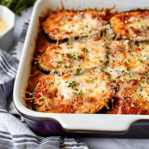 Easy Steps to Make Baked Eggplant Parmesan