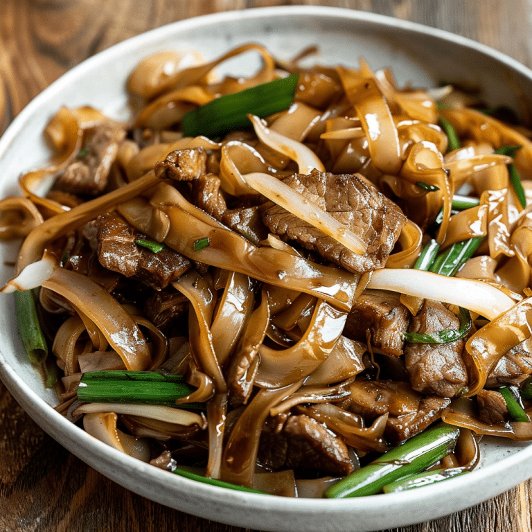 Quick and Easy Beef Chow Fun Recipe