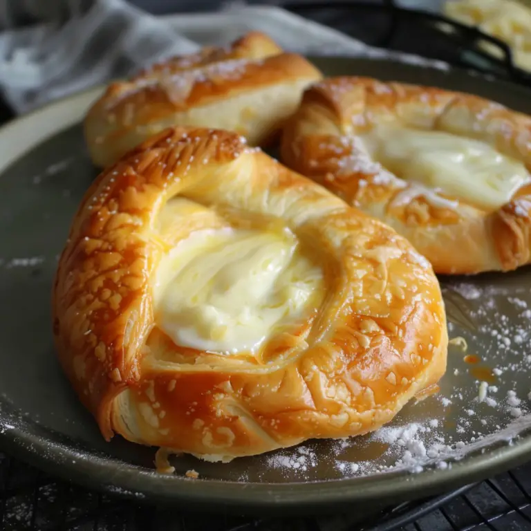 How to Make Delicious Crescent Cheese Danishes