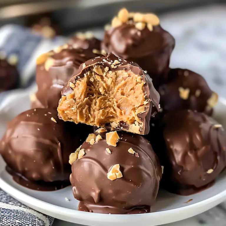 How to Make Chocolate Peanut Butter Balls