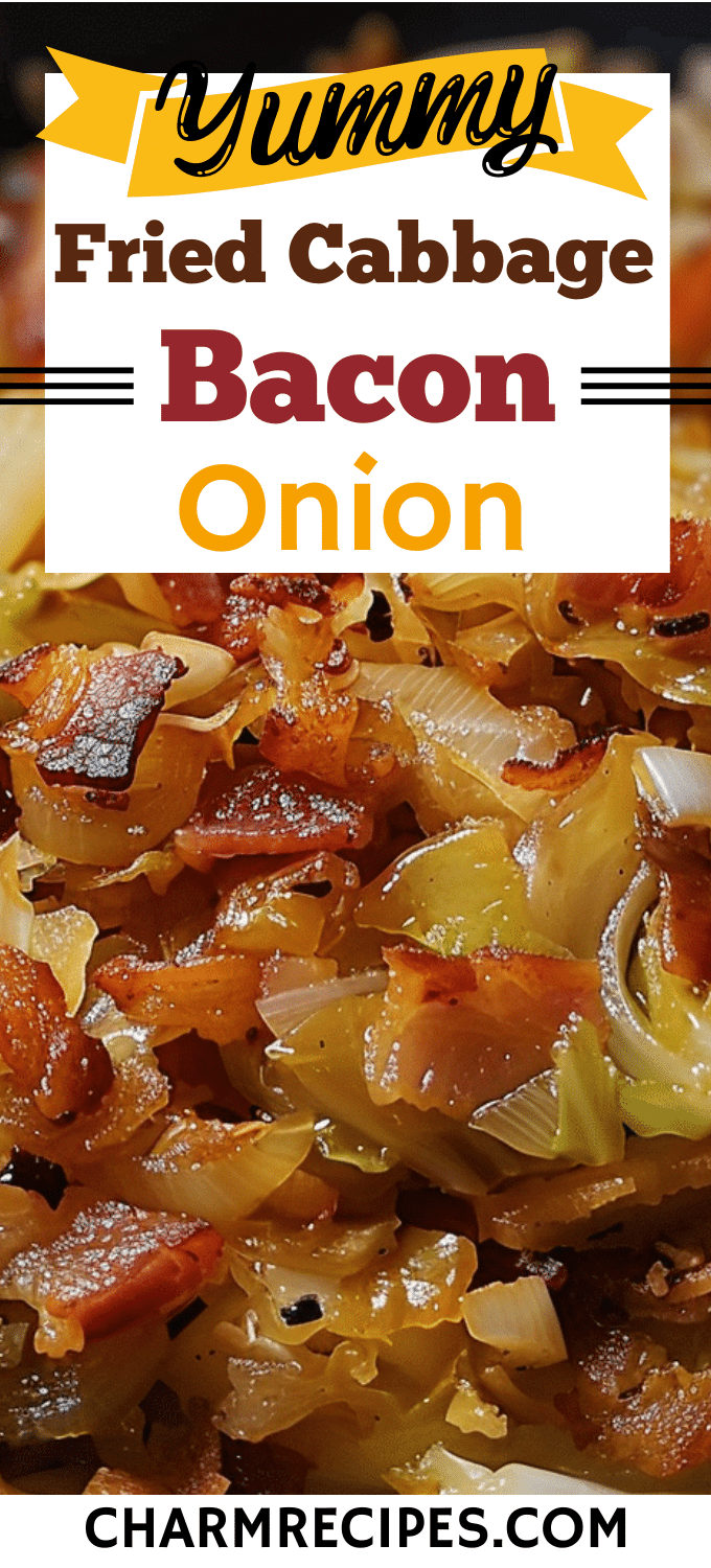 Cooking Fried Cabbage with Bacon and Onion