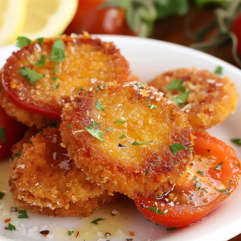How to Make Crispy Fried Red Tomatoes