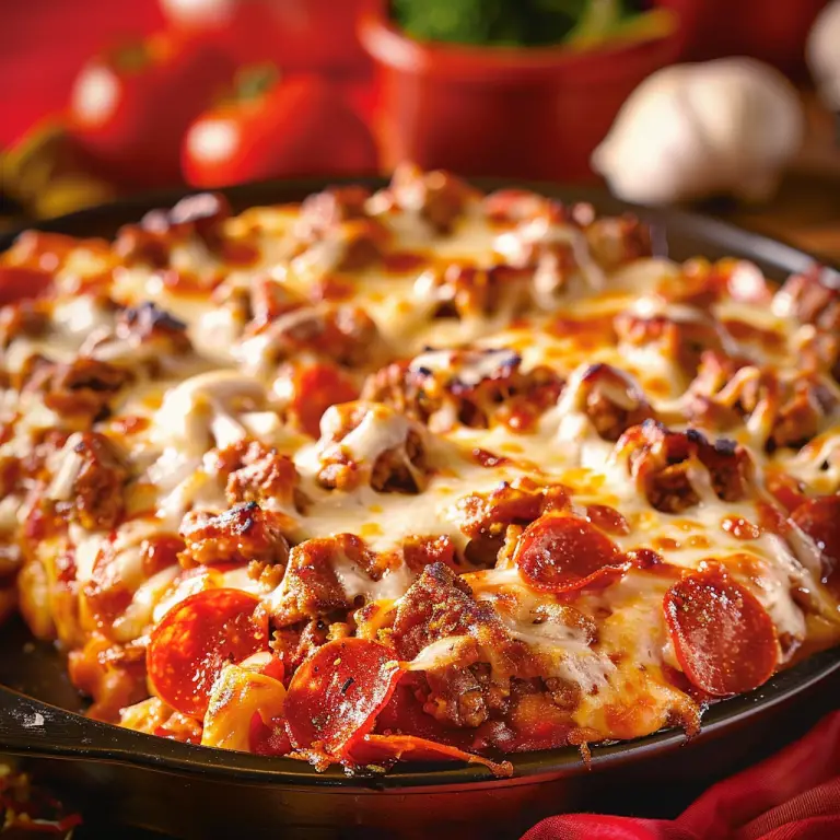How to Make a Delicious Meat Lovers Pizza Casserole