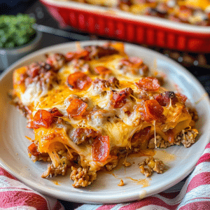 How To Make A Delicious Meat Lovers Pizza Casserole