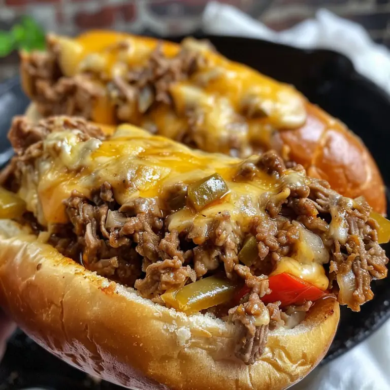 How to Make Philly Cheese Steak Sloppy Joes
