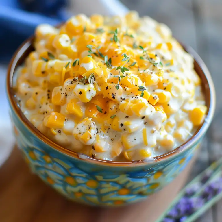 How to Make Slow Cooker Cheddar Corn