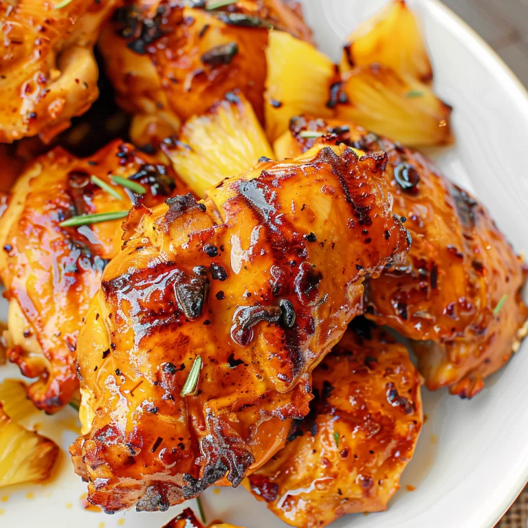 How to Make Whiskey Pineapple Chicken