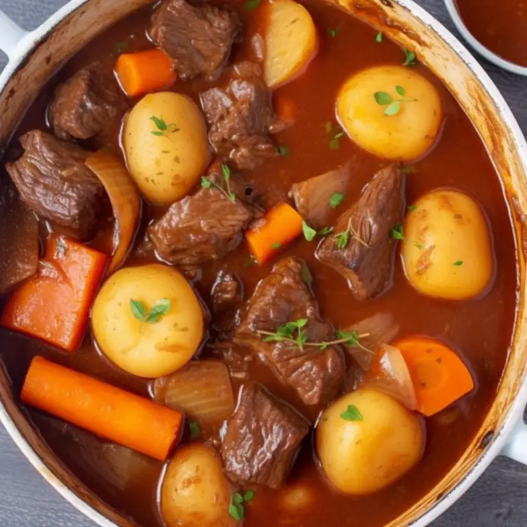 How to Make a Delicious Beef Stew with Carrots & Potatoes