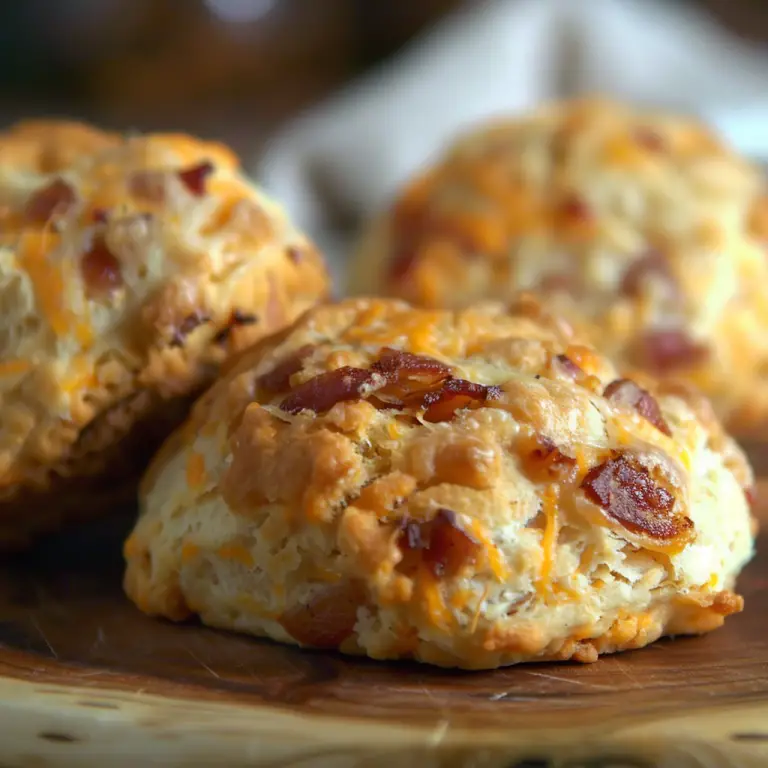 Baking Perfect Bacon Cheddar Biscuits at Home