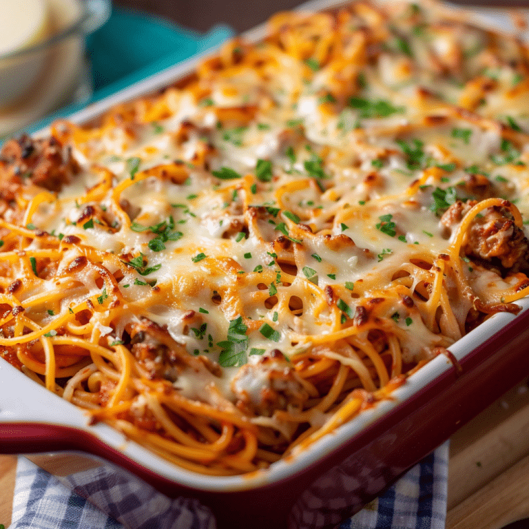 How to Make Delicious Baked Spaghetti