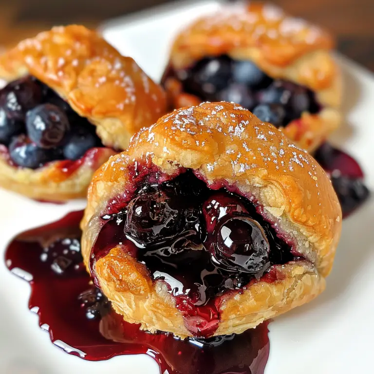 Blueberry Pie Bombs A Fun Twist on Classic Desserts
