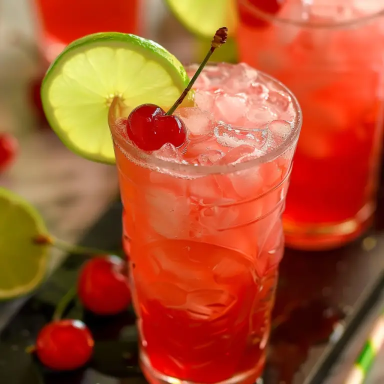 How to Make Refreshing Cherry Limeade