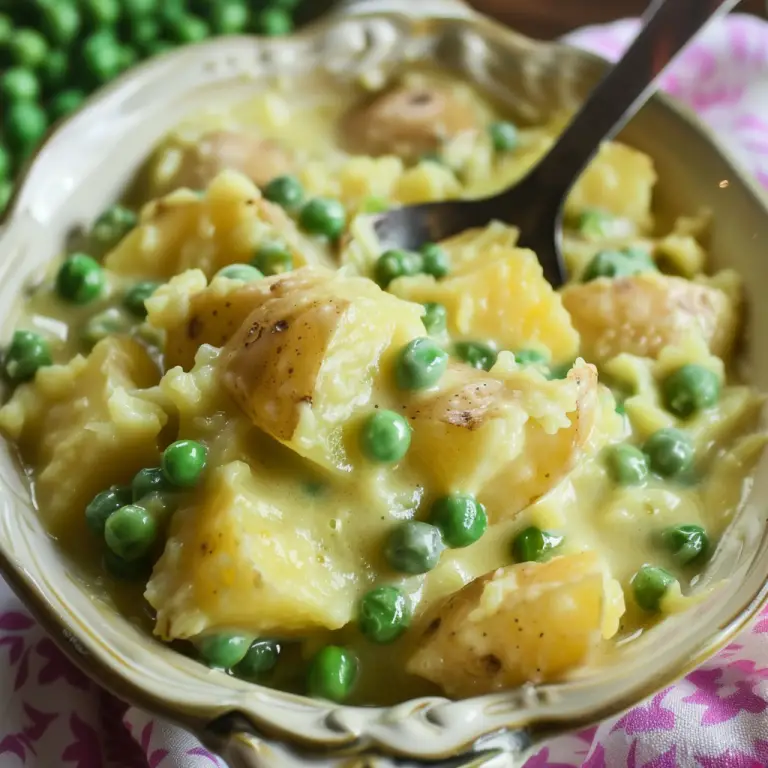 Creamed Potatoes and Peas: A Step-by-Step Guide