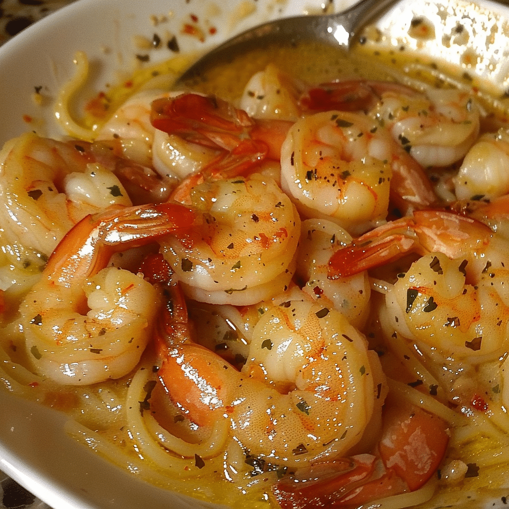 Cooking Red Lobster Shrimp Scampi at Home