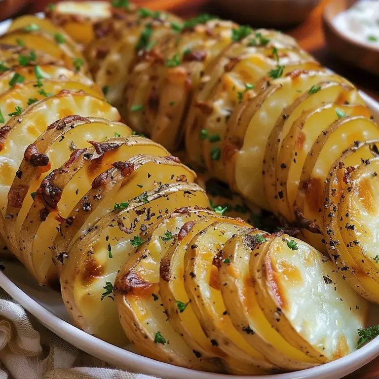 How to Make Perfectly Crispy Sliced Baked Potatoes