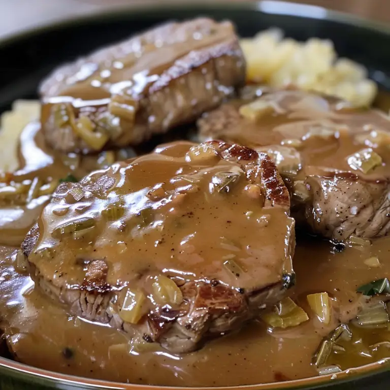 How to Make Slow Cooker Cubed Steak with Gravy