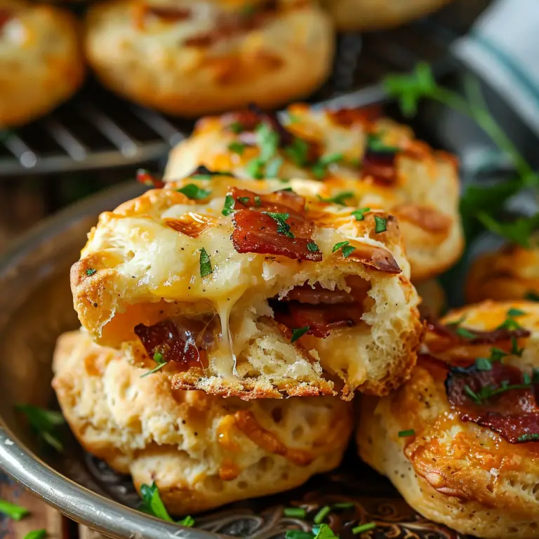 How to Make Stuffed Bacon Biscuits