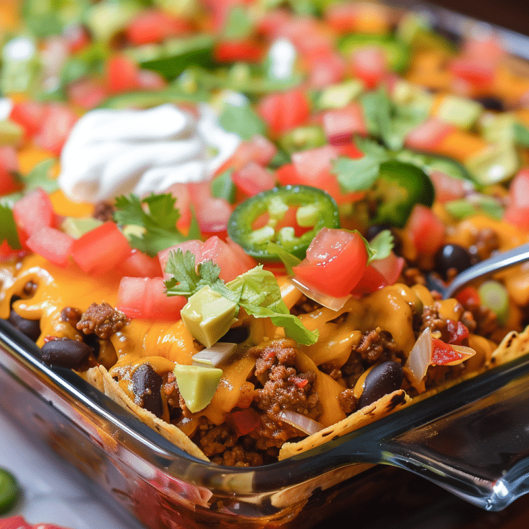 Easy Steps to Make Walking Taco Casserole