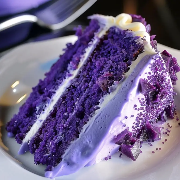 How to Make Purple Velvet Cake