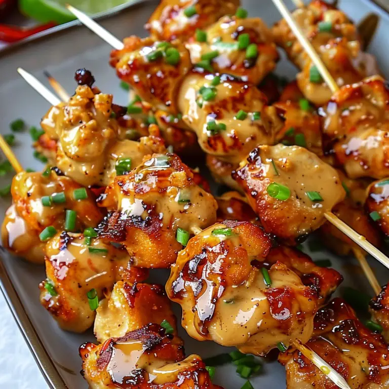 Step-by-Step Delicious Bang Bang Chicken Skewers