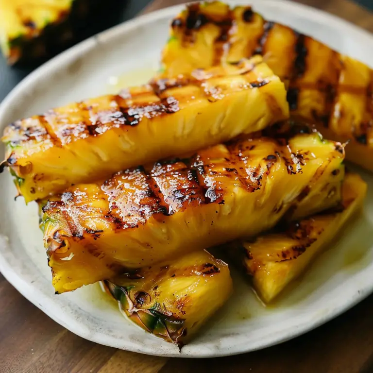 How to Make Brown Sugar Grilled Pineapple
