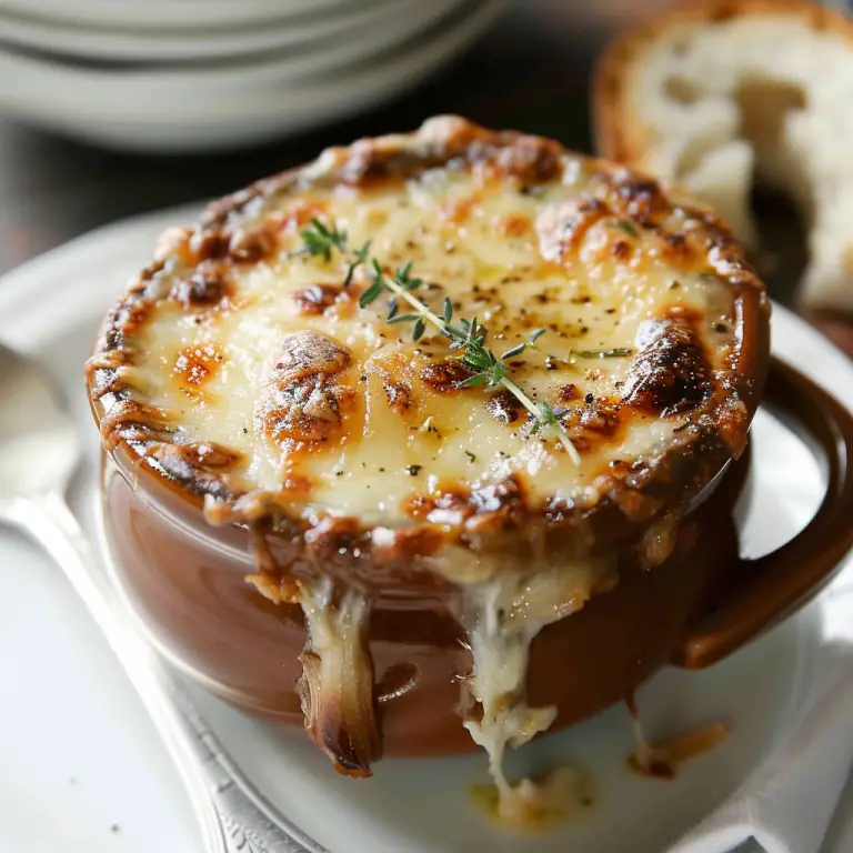 How to Make Classic Homemade French Onion Soup