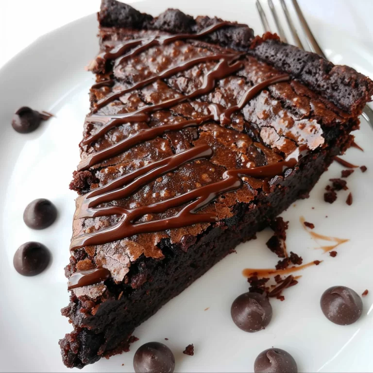 How To Make Delicious Gooey Brownie Pie Recipe