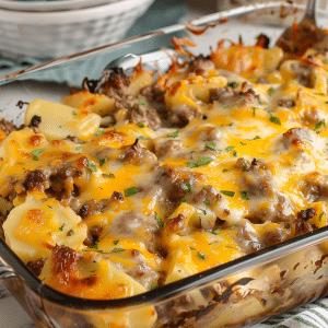 How to Make a Delicious Hamburger and Potato Casserole