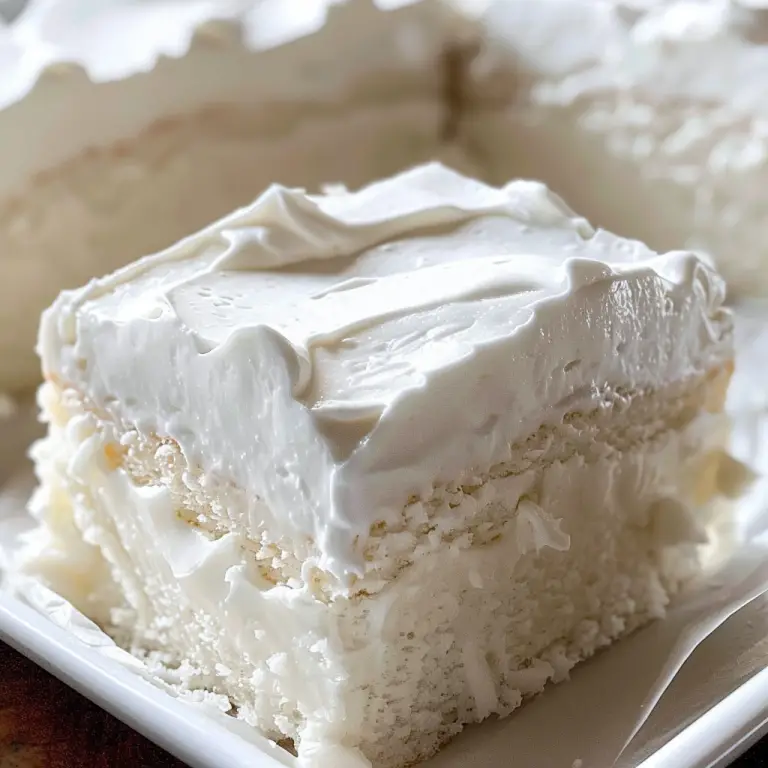 How to Make Heavenly White Snack Cake A Delicious Recipe