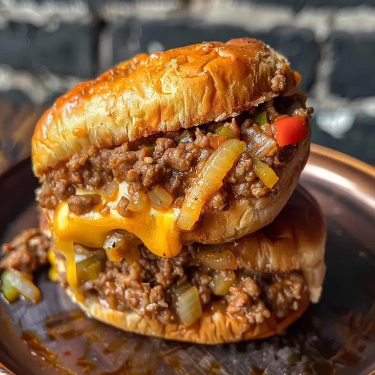 How to Make Philly Cheesesteak Sloppy Joes At Home