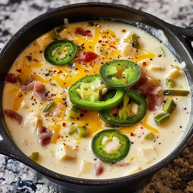 How to Make Spicy Jalapeño Popper Soup
