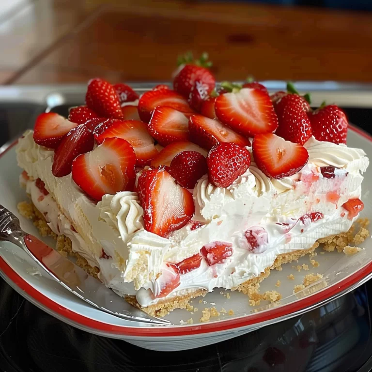 How to Make a Strawberry Cream Cheese Icebox Cake
