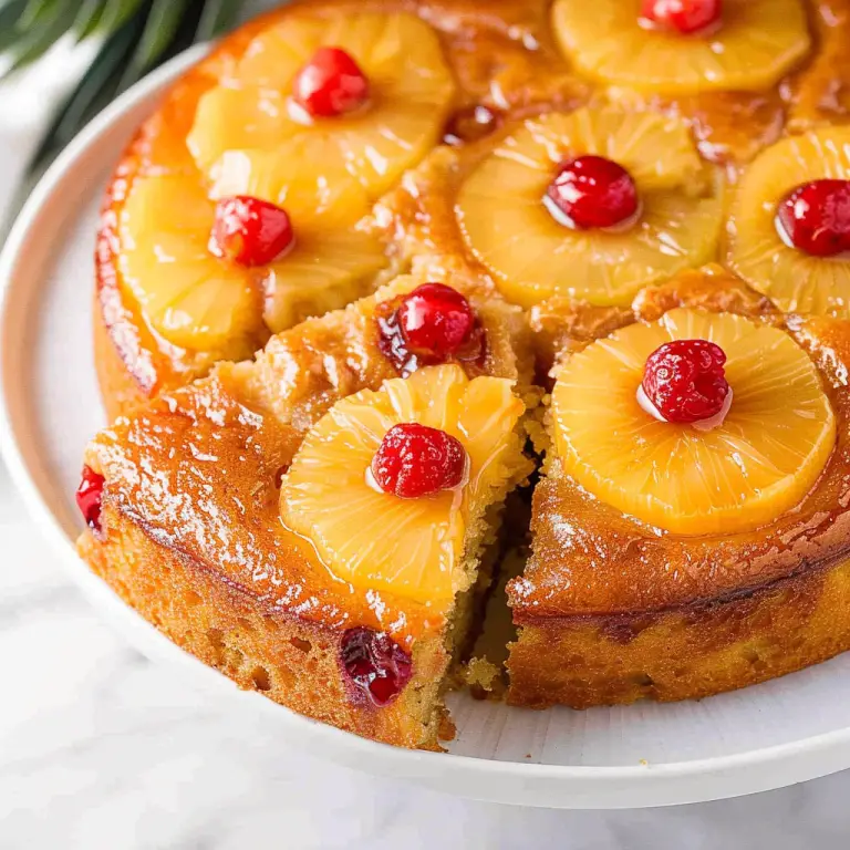 How to Make Homemade Pineapple Upside Down Cake