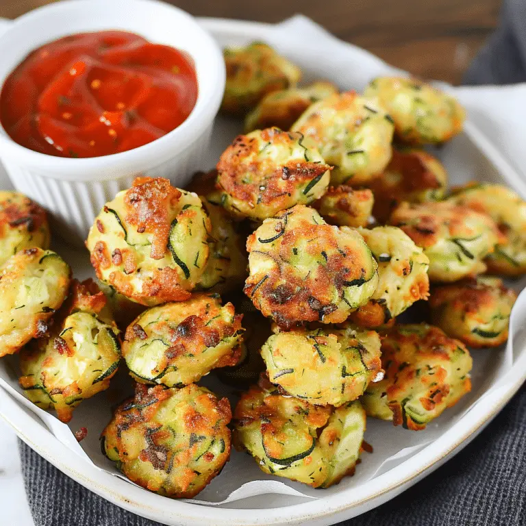 How To Make Quick and Delicious Cheesy Zucchini Tots At Home