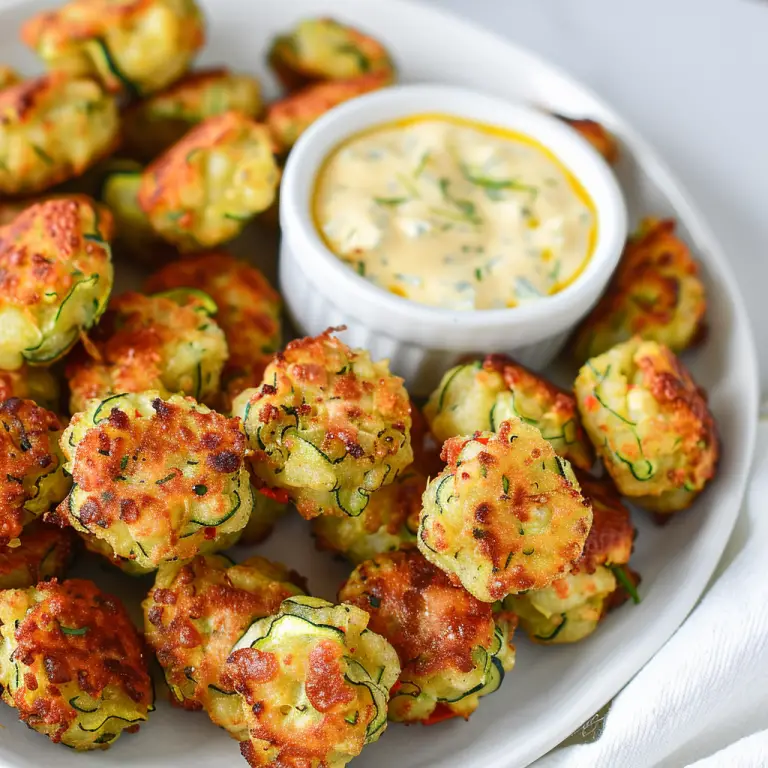 How To Make Quick and Delicious Cheesy Zucchini Tots At Home