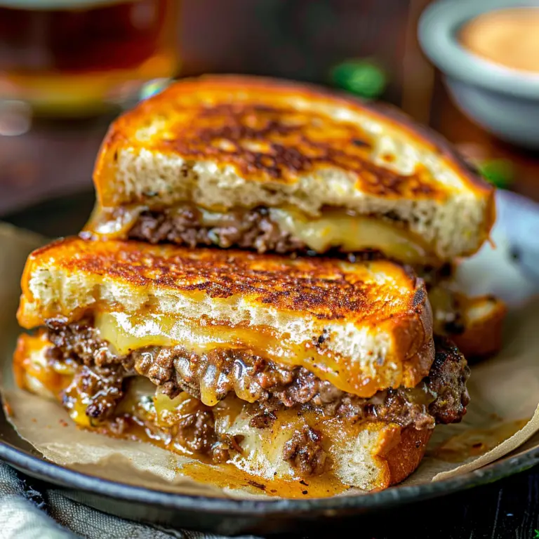 How to Make Cheesy Patty Melts with Special Sauce At Home
