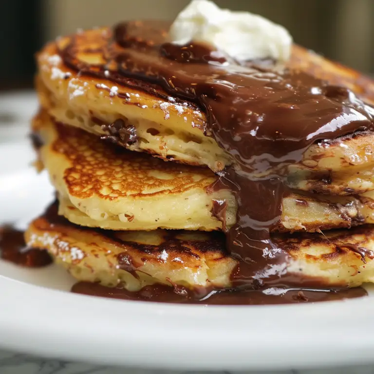 How to Make a Delicious Nutella Pancake Sandwich