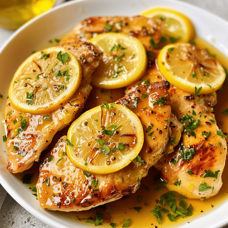 How To Make Lemon Chicken Recipe with Butter Sauce